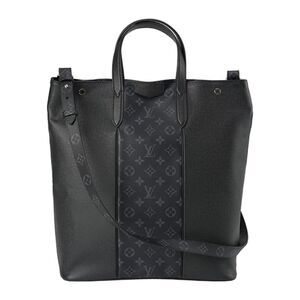 Louis Vuitton Tote Bag Taigarama Black